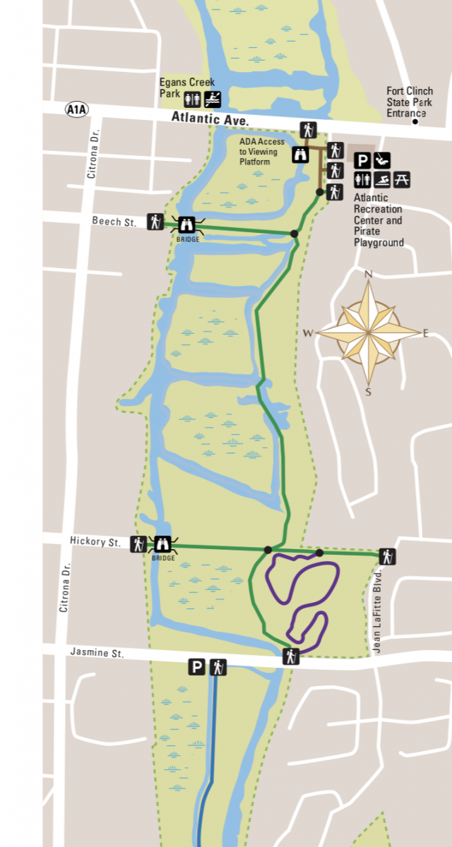 Explore Egans Creek Greenway in Fernandina Beach